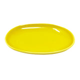 Mini Plate Oval Yellow