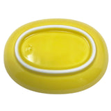 Mini Plate Oval Yellow