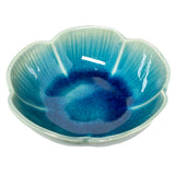 Bowl Flower Shape Turquoise