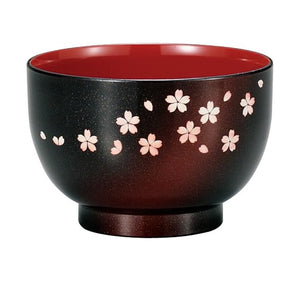 Soup Bowl Sakura Red