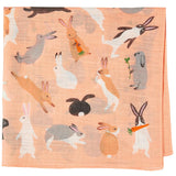 Handkerchief Yoko Matsumoto Rabbits