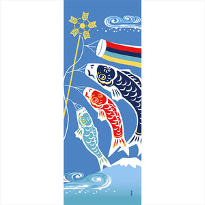 Tenugui Towel Hamamonyo Koinobori