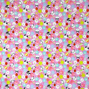 Cloth Panda Cotton Candy Pink Purple