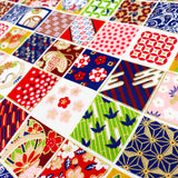 Cloth Wagara Patchwork Red