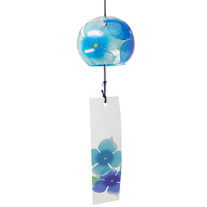 Wind Chime Giyaman Ajisai Hand Painted