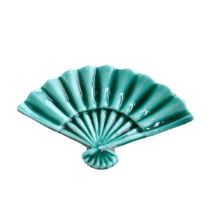 Chopstick Rest Fan Green