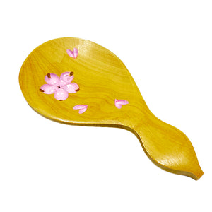 Wooden Tea Scoop Sakura