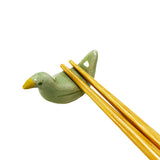 Chopstick Rest Bird Green