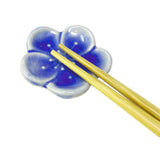Chopstick Rest Sakura Blue
