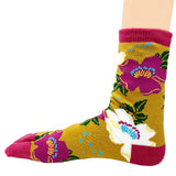 Tabi Socks Wild Rose Mustard