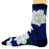 Tabi Socks Chrysanthemum Blue