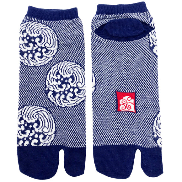 Tabi Socks Nami Kanoko Navy