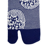 Tabi Socks Nami Kanoko Navy