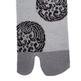 Tabi Socks Nami Kanoko Gray