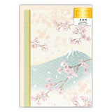 Greeting Card Fuji and Sakura