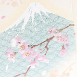 Greeting Card Fuji and Sakura