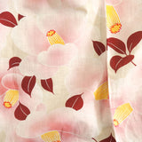 Yukata for Women Pink Camellia