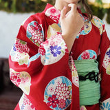 Girls Yukata Shinku 120cm