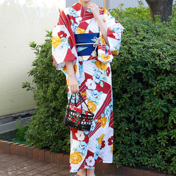 Yukata for Women Floral Pattern