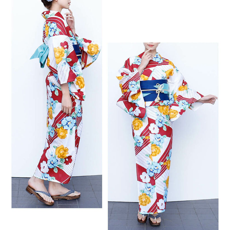 Yukata for Women Floral Pattern – Murata