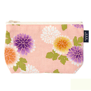 Zipper Pouch Hamamonyo Dahlia