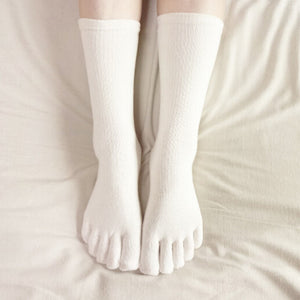 Silk Five-Toed Socks Kinari