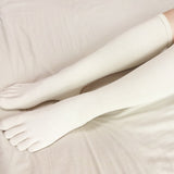 Silk Five-Toed Socks Kinari Long