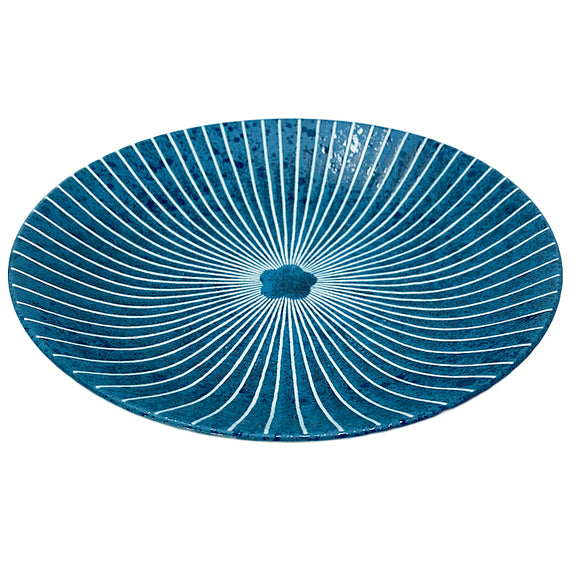 Deep Plate Konomi Blue 22.5cm