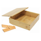 Bamboo Lunch Box Square 1-Tier Japan