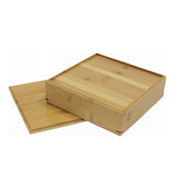 Bamboo Lunch Box Square 1-Tier Japan