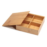 Bamboo Shokado Box Square 4-Masu