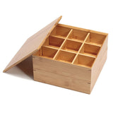 Bamboo Shokado Box Square 2-Tier 9-Masu