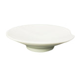 Round Chopstick Rest Plate White