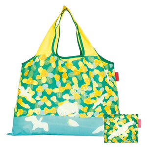 Eco Bag  Pansy & Birds by Nodoka Miyashita