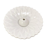 Incense Holder Flower White