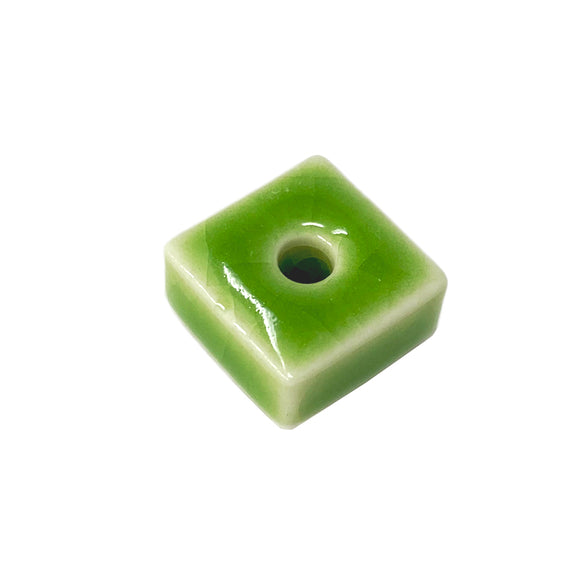 Incense Holder Block Green