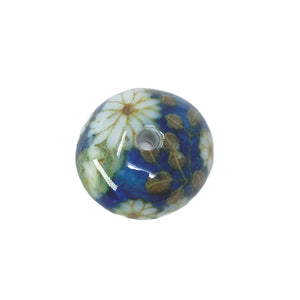 Incense Holder Blue Chrysanthemum