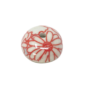 Incense Holder Flower Red