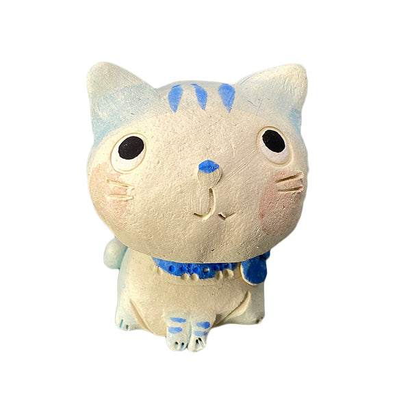 Cat Ornament Baby Cat Blue