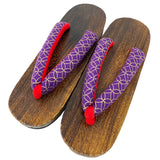 Geta Women Shippo Purple