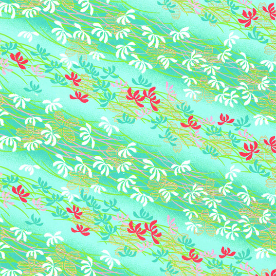 Yuzen Sakura Sky Blue