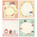 Memo Pad 4 Design Cat