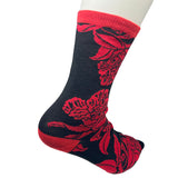 Tabi Socks Red Flower