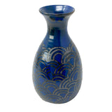 Sake Pot Blue Wave Uzu