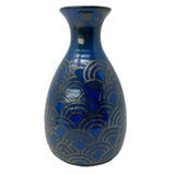 Sake Pot Blue Wave Uzu