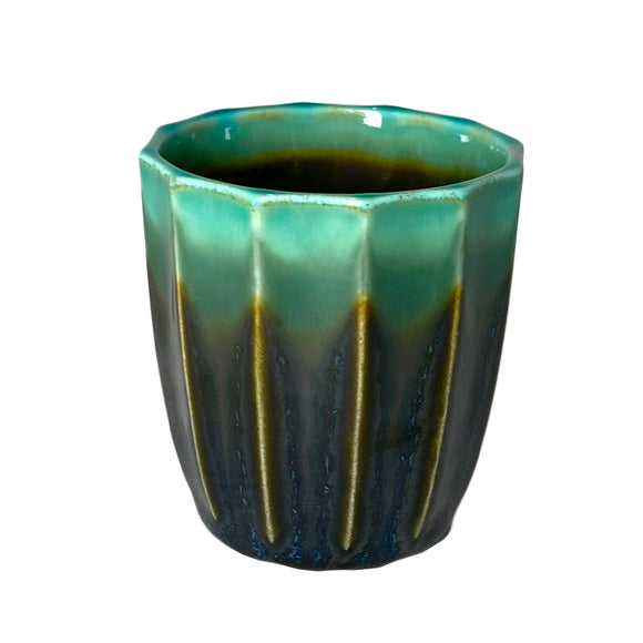 Sake Cup Blue Nuriwake Reishu