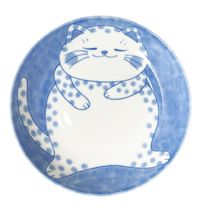 Round Plate Cat Buchi