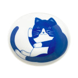 Oval Soy Dish Cat Hachiware