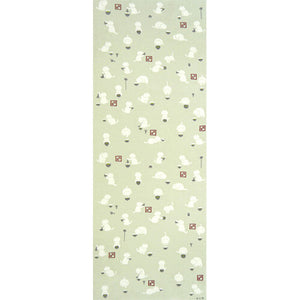 Tenugui Towel Hamamonyo Matcha Cat