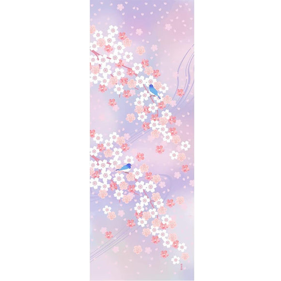 Tenugui Towel Hamamonyo Spilled Sakura